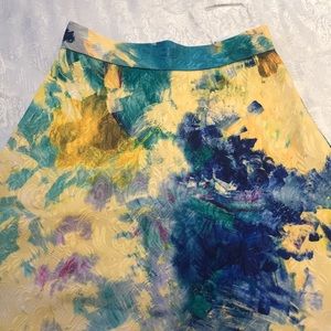 A line abstract skirt